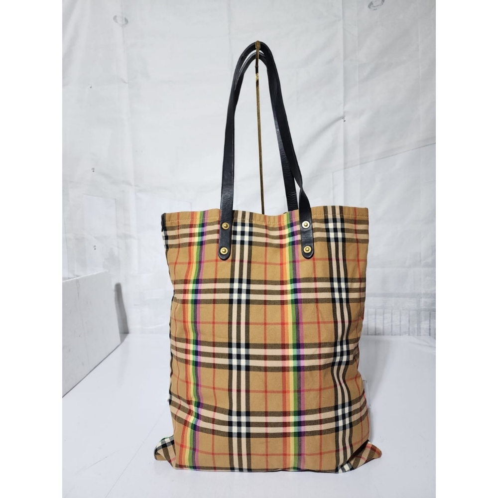 Burberry Nova Check Rainbow Tote Bag - Picture 4 of 14
